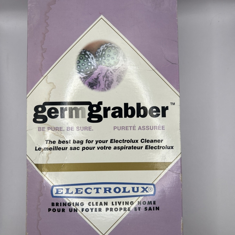 Electrolux Vacuum Bags Style U Germ Grabber 23 Pack 4 Ply Genuine Vntg Open Box